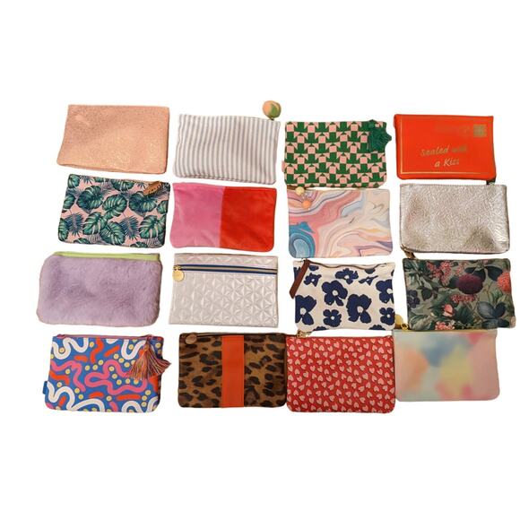 New 16 Ipsy Bags with 11 Sample Surprises